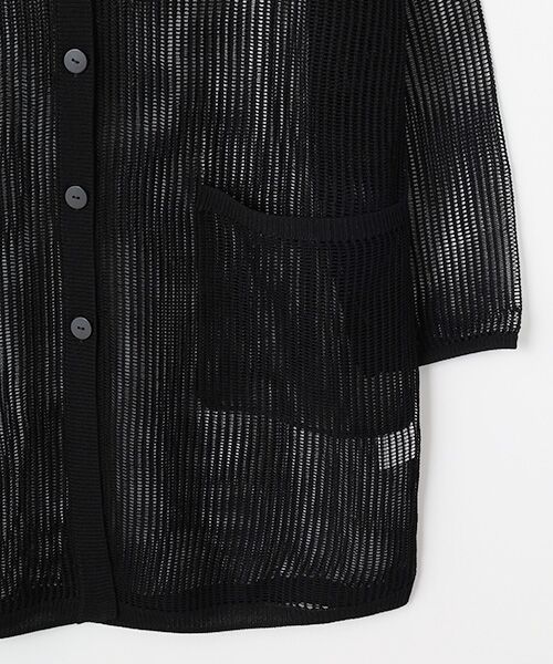 TABASA / タバサ カーディガン・ボレロ | メッシュロングパーカー | 詳細3