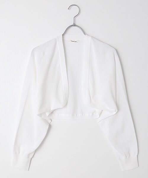 TABASA / タバサ カーディガン・ボレロ | コットン天竺ボレロカーディガン | 詳細5