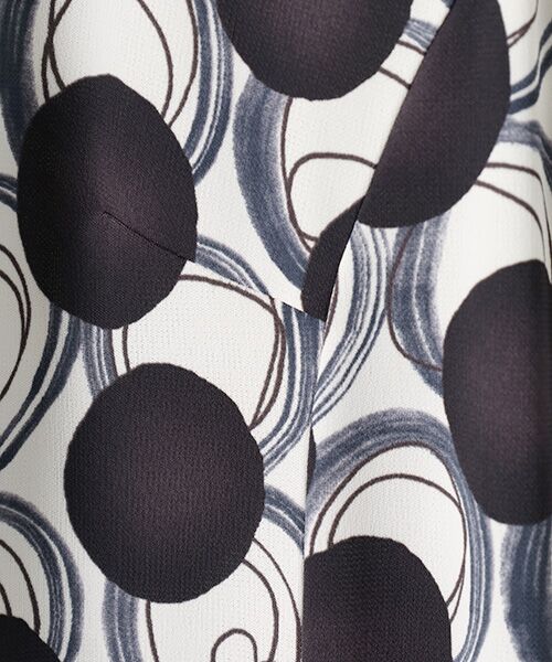 TABASA / タバサ ロング・マキシ丈ワンピース | ドットサークルプリントワンピース | 詳細1