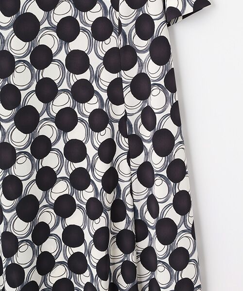 TABASA / タバサ チュニック | ドットサークルプリントチュニック | 詳細3