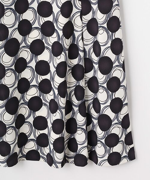 TABASA / タバサ チュニック | ドットサークルプリントチュニック | 詳細4