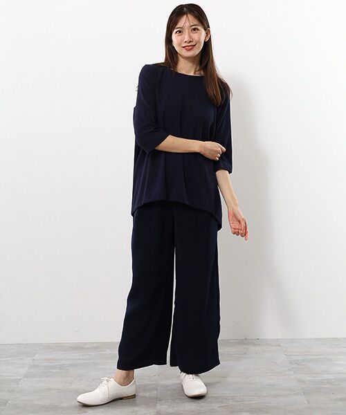 TABASA / タバサ チュニック | 楊柳クレープチュニック | 詳細4