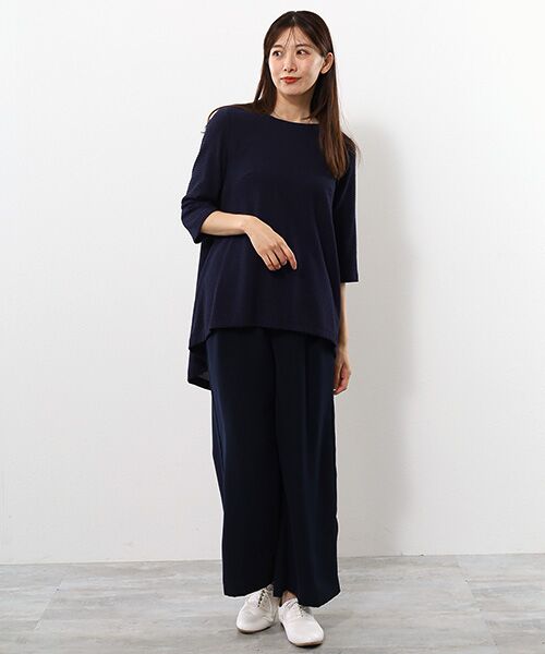 TABASA / タバサ チュニック | 楊柳クレープチュニック | 詳細5