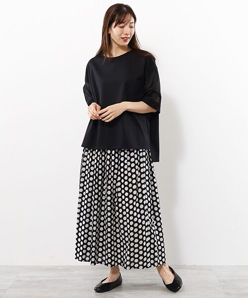 TABASA / タバサ Tシャツ | 40/2マーセライズ天竺Tシャツ | 詳細7