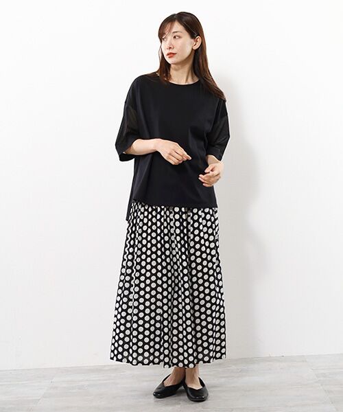 TABASA / タバサ Tシャツ | 40/2マーセライズ天竺Tシャツ | 詳細8