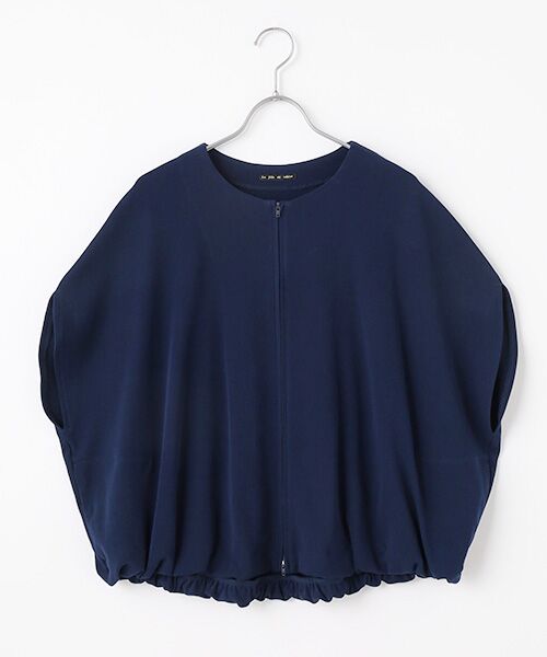 TABASA/タバサ 強撚ポンチブルゾン コン F TABASA/タバサ 強撚ポンチブルゾン コン F