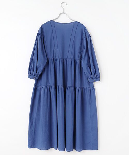 TABASA / タバサ ロング・マキシ丈ワンピース | ナチュラルタイプライターワンピース | 詳細2