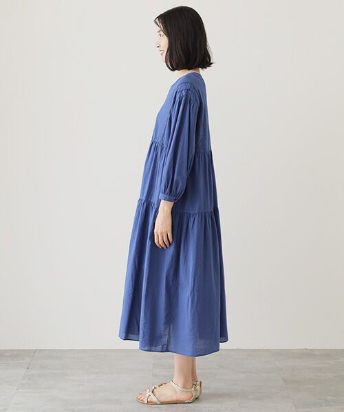 TABASA / タバサ ロング・マキシ丈ワンピース | ナチュラルタイプライターワンピース | 詳細7