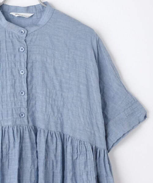 TABASA / タバサ チュニック | コットン/レーヨンシャーリング チュニック | 詳細3