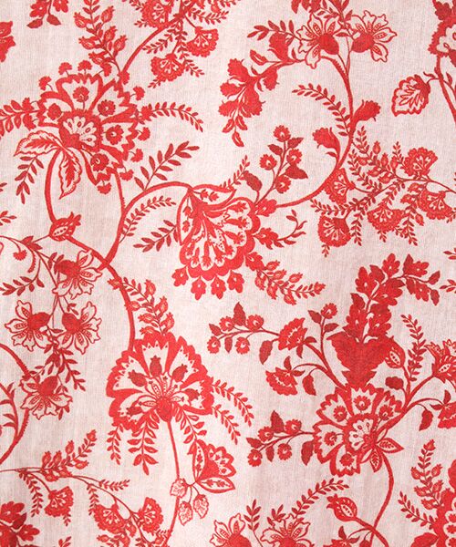 TABASA / タバサ シャツ・ブラウス | コットンローン×チンツプリントブラウス | 詳細1