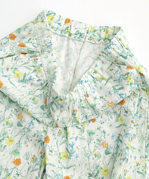 TABASA / タバサ その他パンツ | ヴィンテージフラワープリントパンツ | 詳細4