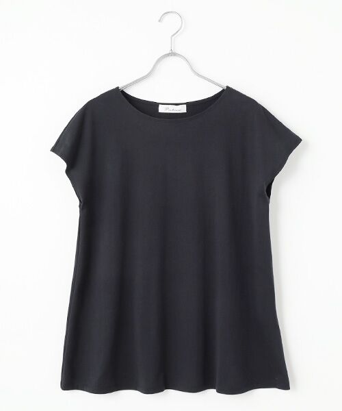 TABASA/タバサ スビン天竺 Tシャツ クロ F TABASA/タバサ スビン天竺 Tシャツ クロ F