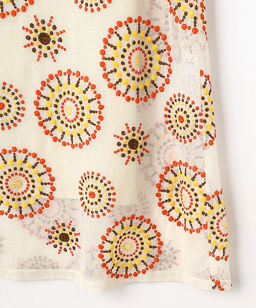 TABASA / タバサ ロング・マキシ丈ワンピース | 花火刺繍ワンピース | 詳細3