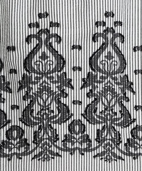 TABASA / タバサ ロング・マキシ丈ワンピース | オーナメントカットジャガードワンピース | 詳細1