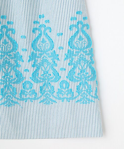 TABASA / タバサ ロング・マキシ丈ワンピース | オーナメントカットジャガードワンピース | 詳細5