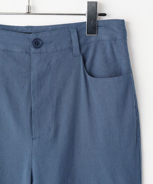 TABASA / タバサ その他パンツ | リネン/レーヨン ストレッチパンツ | 詳細3