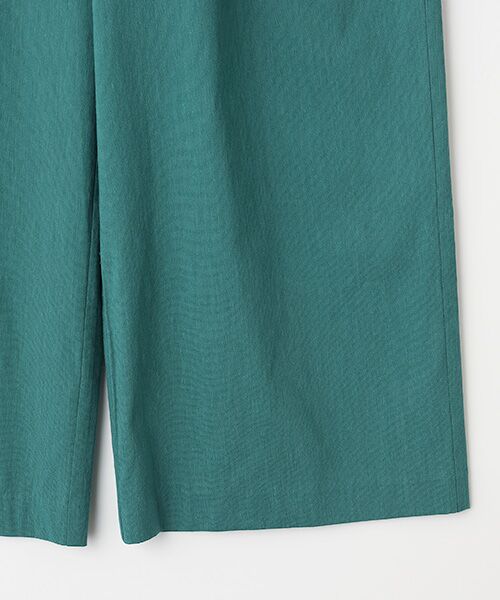 TABASA / タバサ その他パンツ | コットン/リネン ストレッチワイドパンツ | 詳細4