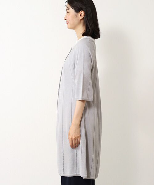 TABASA / タバサ カーディガン・ボレロ | ハイツイストコットンロングカーディガン | 詳細8