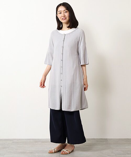 TABASA / タバサ カーディガン・ボレロ | ハイツイストコットンロングカーディガン | 詳細10