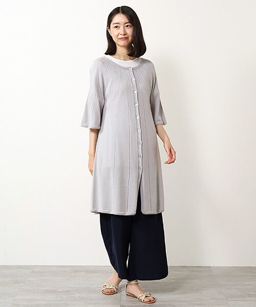 TABASA / タバサ カーディガン・ボレロ | ハイツイストコットンロングカーディガン | 詳細11