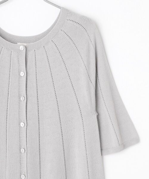 TABASA / タバサ カーディガン・ボレロ | ハイツイストコットンロングカーディガン | 詳細5