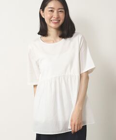 セール】 TABASA アップリケ刺繍Tシャツ （Tシャツ）｜TABASA