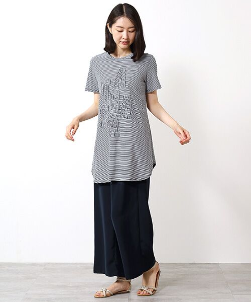 TABASA / タバサ チュニック | TABASA アップリケ刺繍チュニック | 詳細8