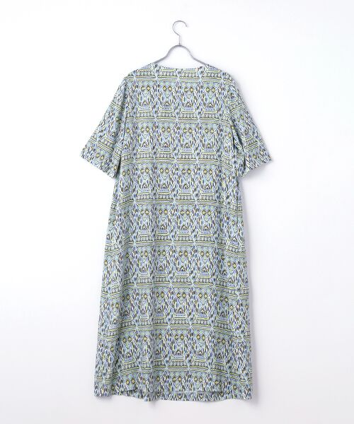 TABASA / タバサ ロング・マキシ丈ワンピース | バティックプリントワンピース | 詳細1