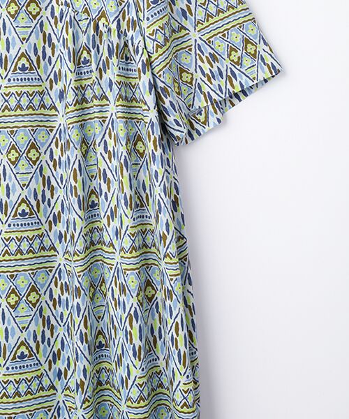 TABASA / タバサ ロング・マキシ丈ワンピース | バティックプリントワンピース | 詳細3