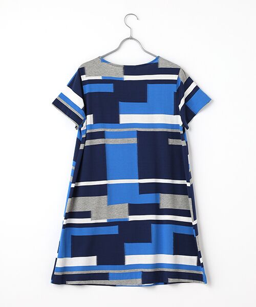 TABASA / タバサ チュニック | ブロックカットジャガードチュニック | 詳細4