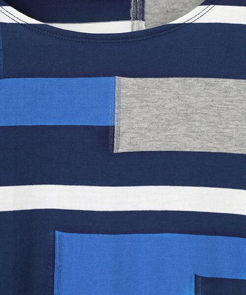 TABASA / タバサ チュニック | ブロックカットジャガードチュニック | 詳細7