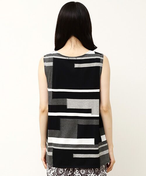 TABASA / タバサ シャツ・ブラウス | ブロックカットジャガードブラウス | 詳細6