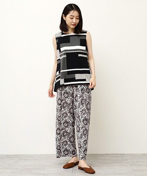 TABASA / タバサ シャツ・ブラウス | ブロックカットジャガードブラウス | 詳細7