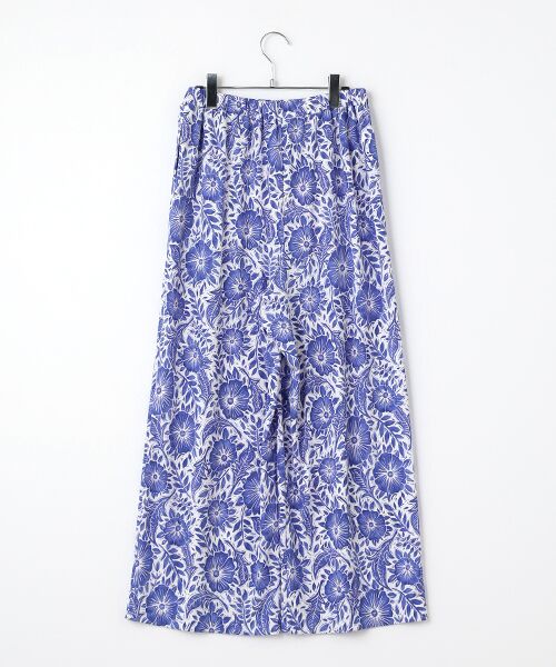 TABASA / タバサ その他パンツ | 版画風フラワープリントパンツ | 詳細4