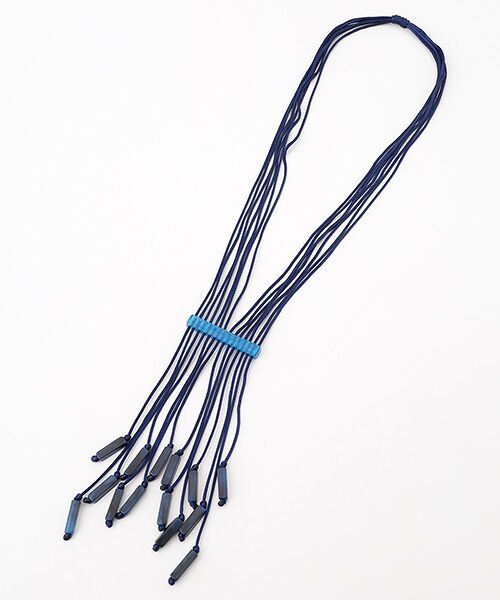 TABASA / タバサ ネックレス・ペンダント・チョーカー | ☆フリンジネックレス（ブルー）