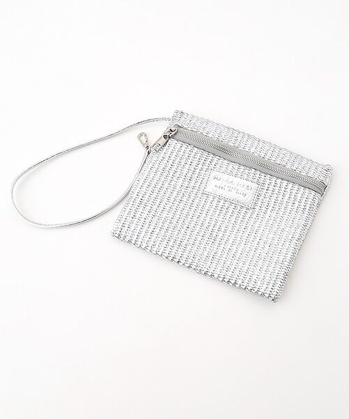 TABASA / タバサ ハンドバッグ | ☆かご編みシルバーバッグ | 詳細8