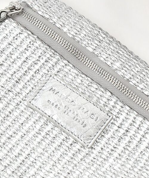 TABASA / タバサ ハンドバッグ | ☆かご編みシルバーバッグ | 詳細9