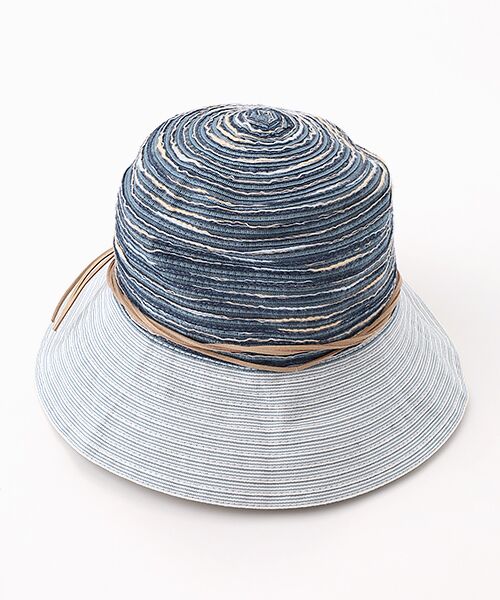 TABASA / タバサ ハット | ☆カスリテープハット（ブルー）