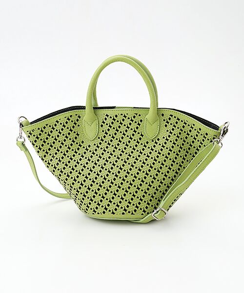 TABASA / タバサ トートバッグ | ☆パンチングレザートートバッグ | 詳細1