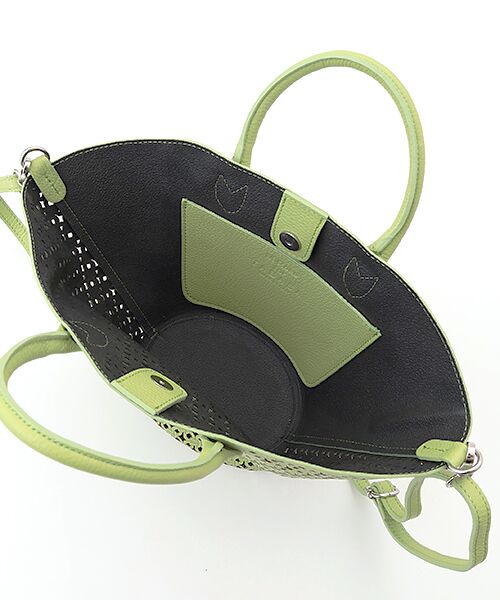 TABASA / タバサ トートバッグ | ☆パンチングレザートートバッグ | 詳細5