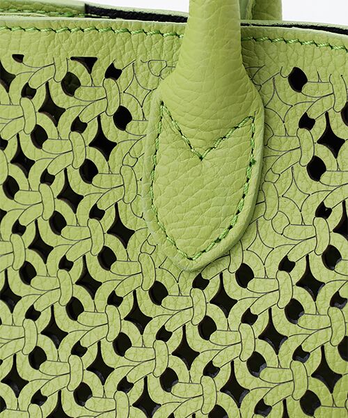 TABASA / タバサ トートバッグ | ☆パンチングレザートートバッグ | 詳細6