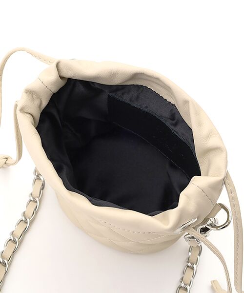 TABASA / タバサ ショルダーバッグ | ☆チェーンストラップ巾着バッグ | 詳細8