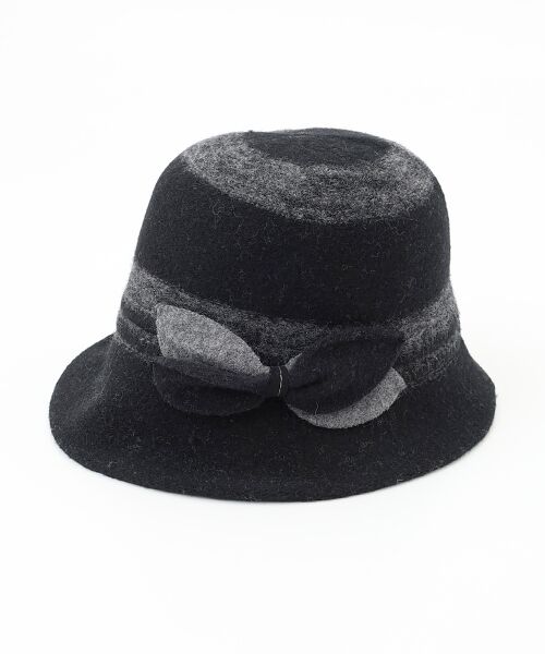 TABASA / タバサ ハット | ☆ウールリボンクロッシェ | 詳細1