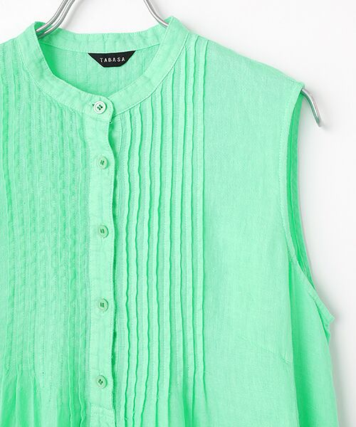 TABASA / タバサ ロング・マキシ丈ワンピース | リネンボイルワンピース | 詳細4