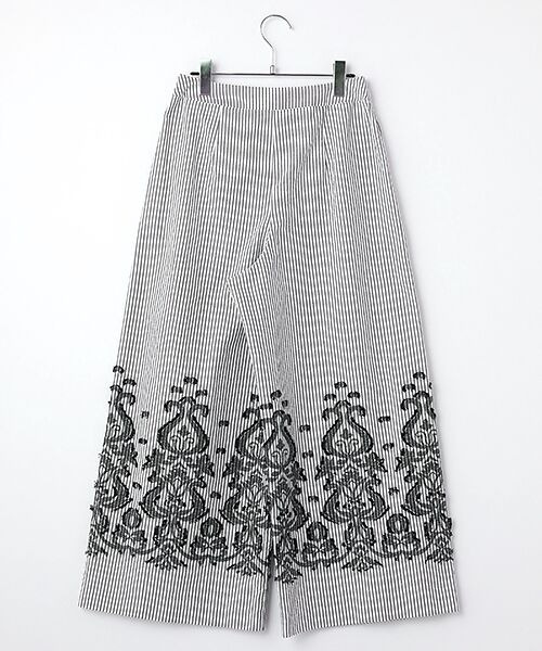 TABASA / タバサ その他パンツ | オーナメントカットジャガードパンツ | 詳細1