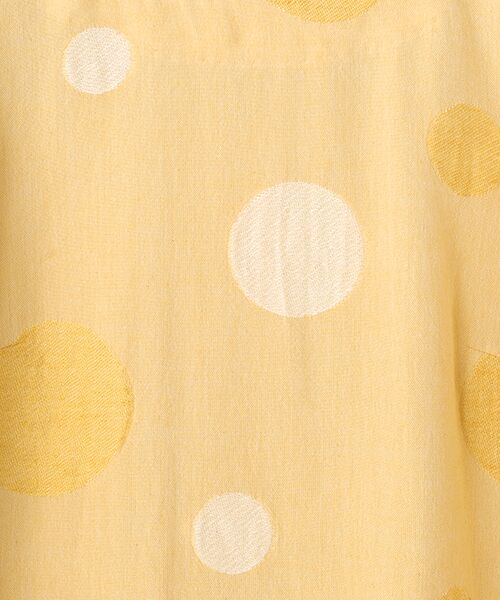 TABASA / タバサ ロング・マキシ丈ワンピース | コットン/リネン×ドットジャガードワンピース | 詳細5