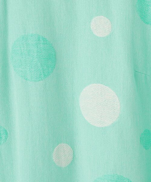 TABASA / タバサ ロング・マキシ丈ワンピース | コットン/リネン×ドットジャガードワンピース | 詳細6