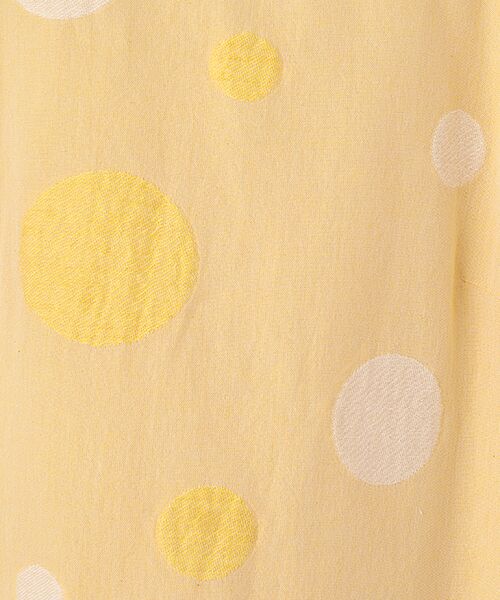 TABASA / タバサ チュニック | コットン/リネン×ドットジャガードチュニック | 詳細1