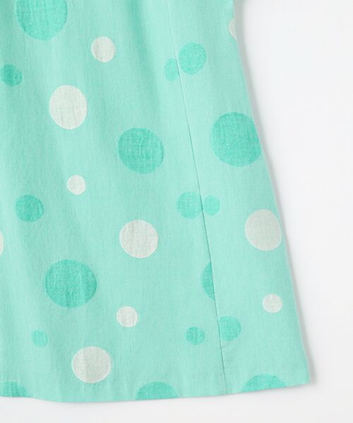 TABASA / タバサ チュニック | コットン/リネン×ドットジャガードチュニック | 詳細4