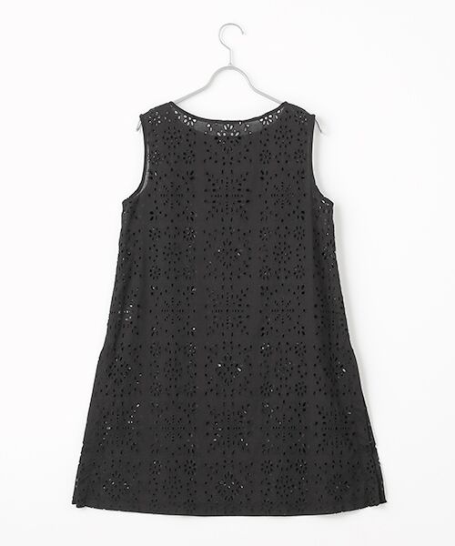 TABASA / タバサ チュニック | コットンローン×カットワーク刺繍チュニック | 詳細1